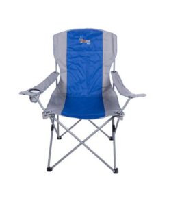 Afritrail Oryx Deluxe Folding Armchair - Blue - 120Kg