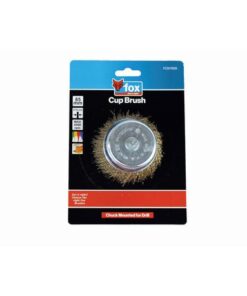 Fox Crimped Steel Wire Cup 85mm Fine