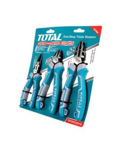 Total Tools 3 Piece Plier Set - High Leverage
