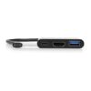 Port Connect 30cm Type-C to HDMI 60W PD Power Dock - Black - Image 3