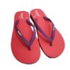 Fipper - Slim Ladies' Flip Flops / Slippers - (Pink with Purple Straps) - UK 5 - Image 3
