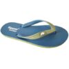 Fipper - Flip Flops / Slippers - Comfort (Teal with Army Green Straps) - UK 9 - Image 3