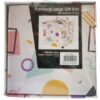SourceDirect - Flat-Pack Gift Box With Ribbon & Tag - Large (White/Pink)
