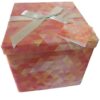 SourceDirect - Flat-Pack Gift Box With Ribbon & Tag - Large (Pink) - Image 2