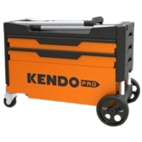 Kendo - Mild Steel Foldable Tool Trolley - Tool&Home