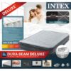 Intex Queen Dura Mid Rise Airbed With Fiber-Tech Built-in Pump - Image 8