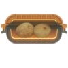 Morphy Richards - MICO Potato Cooker - Orange/Grey - Image 2