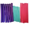 Health Glow - Combo Pack Of 18 Flexible Rod Hair Curlers - Assorted Colours - Image 4