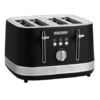 Morphy Richards Toaster 4 Slice Stainless Steel Black 1500W "Illumination" - Image 3