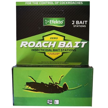 Efekto - Zero Roach Bait - 2 Bait Stations - Tool&Home