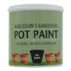 Harlequin - Pot Paint For Plastic, Masonry and Ceramic Pots - 1 Litre - Pot Black - Image 28