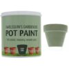 Harlequin - Pot Paint For Plastic, Masonry and Ceramic Pots - 1 Litre - Snow White - Image 8