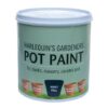 Harlequin - Pot Paint For Plastic, Masonry and Ceramic Pots - 1 Litre - Snow White - Image 12