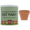 Harlequin - Pot Paint For Plastic, Masonry and Ceramic Pots - 1 Litre - Snow White - Image 16