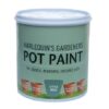 Harlequin - Pot Paint For Plastic, Masonry and Ceramic Pots - 1 Litre - Snow White - Image 26