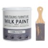 Harlequin - Milk Paint for Furniture, Walls & Decorative Items - 1 Litre - Brick Red