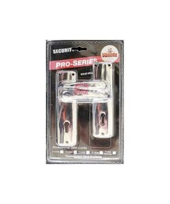 Mackie Chrome Plated Die Cast 2 Lever Mortice Lockset