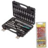 Bort - Socket Set (1/4" Drive - 46 Piece) & Alpen Multicut Drill Bit Set (5 Piece) - Image 5