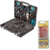 Bort -Socket and Spanner Set (123 Piece) & Alpen Multicut Drill Bit Set (5 Piece) - Image 5