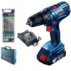 Bosch-Cordless Impact Drill (GSB 180-LI) & Alpen Sprint Master Bits(6Piece) - Image 5