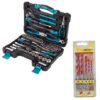 Bort - DIY Hand Tool Set (66 Piece) & Alpen Multicut Drill Bits (5 Piece) - Image 5