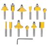 Tork Craft - Router Bit Set (1/4" Straight and Profile) - 12 Piece - Image 4