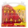 Tork Craft - Router Bit Set (1/4" Straight and Profile) - 12 Piece - Image 2
