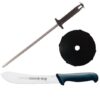 Mundial - Butchers Knife , Sharpener and Cutting Protection - 3 Piece - Image 4