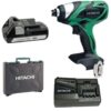 Hitachi - Impact Driver (18V), 1 x 1.5Ah 18V Battery, Charger & Carry Case - Image 5