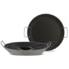 Piardi Vulcano Grey Paella Pan w/ Nylon Spoon 38cm - Image 3