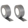 Zenith - Duct Tape Silver / Grey - Pack of 2 (48mm x 25m) - Image 3