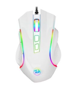 Redragon GRIFFIN 7 Buttons 7200DPI Optical RGB Gaming Mouse - White