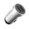 Orico Dual Port Mini USB Car Charger – Silver - Image 2