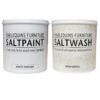 Harlequin - SaltWash - Sand Castle (1L) with White SaltPaint Topcoat (1L) - Image 5