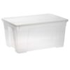 Pride - Storage Box / Contour Storage Organiser - 45L (Clear) - Image 4