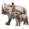 Playmobil Rhino with Calf 70357 - Image 2