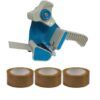 SourceDirect - Tape Dispenser 48mm with 3 x 100m Buff Tape - Image 3