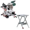 Metabo - Mitre Saw KGS 254 M (602540000) & Machine Stand UMS (631317000) - Image 4