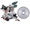 Metabo - Mitre Saw KGS 216 M (619260000) & Saw Blade Multi-Cut (628083000) - Image 3