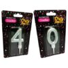 SourceDirect - Large Birthday Candles Numbers 4 and 0 - Image 3