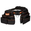 Kendo - Tool Belt / Craftsman Belt with 12 Outer and 8 Inner Pockets - Image 5