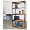 MTS - Steel Shelving /5 Tier Steel Shelving 86.5 x 35.5 x 183cm - Pack of 3 - Image 2