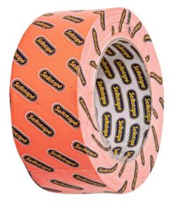 Sellotape Duct Tape Fluorescent Orange 48mm x 20m
