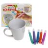 Source Direct - Coffee Mugs Set / DIY Create your Own (2 Mugs and 53D Pens) - Image 3