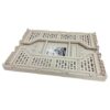 Source Direct - Collapsible Storage Basket 15L (40cm x 30cm x 14cm) - Cream - Image 3