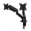 Port Desk Mount Dual Monitor Display Arm – Black - Image 5