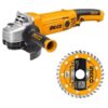 Ingco - Angle Grinder 1010W & 10 Piece Diamond Disc Set - Image 3