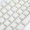 Redragon SCARAB Semi-Transparent Mechanical Keycaps – White - White - Image 8