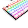 Redragon SCARAB Semi-Transparent Mechanical Keycaps – White - White - Image 2