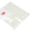 Redragon SCARAB Semi-Transparent Mechanical Keycaps – White - White - Image 3